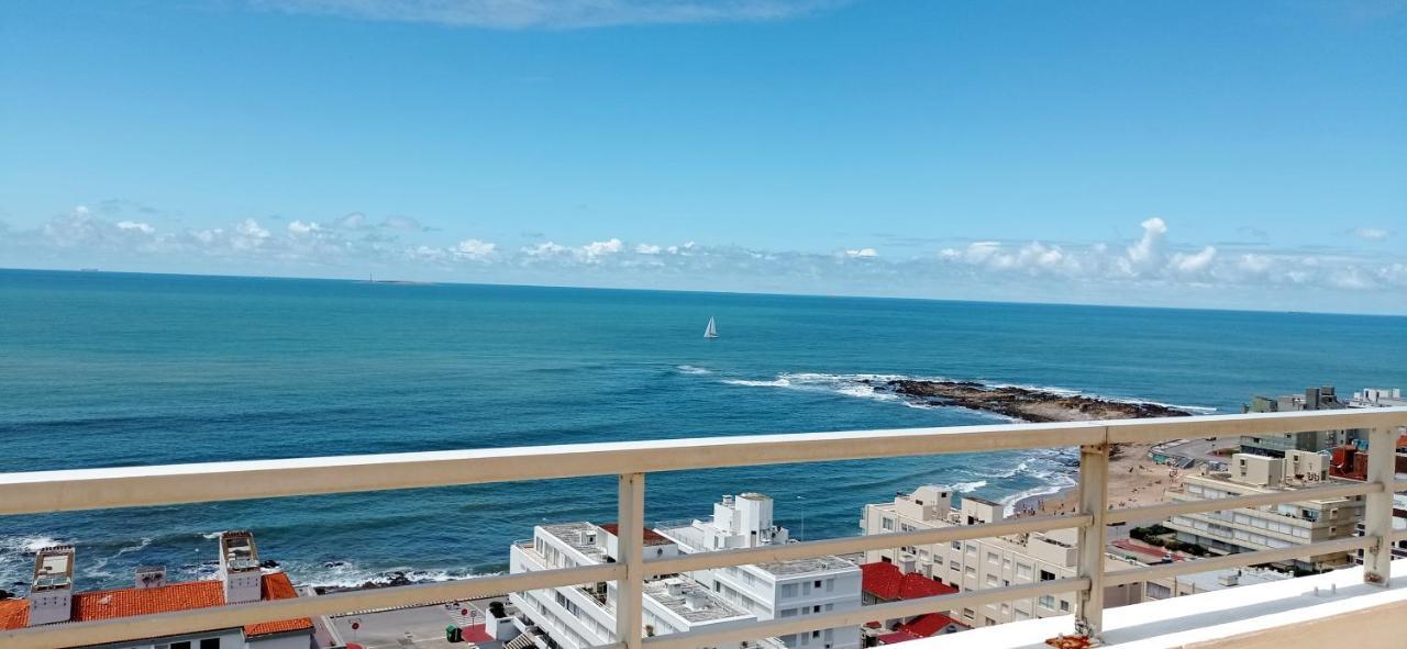 Penthouse Centrico Con Vista Al Mar, Parrilla Privada Y Terraza Espaciosa Punta del Este Zewnętrze zdjęcie